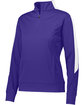 Augusta Sportswear Ladies' Medalist 2.0 Pullover purple/ white ModelQrt