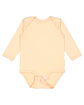 Rabbit Skins Infant Long Sleeve Jersey Bodysuit peachy ModelQrt