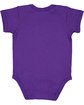 Rabbit Skins Infant Fine Jersey Bodysuit pro purple ModelBack
