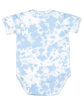 Rabbit Skins Infant Fine Jersey Bodysuit sky tie dye ModelBack