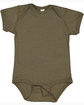 Rabbit Skins Infant Fine Jersey Bodysuit military green ModelQrt