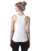 Alternative Ladies' Modal Tri-Blend Racer Tank white ModelBack