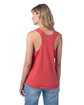 Alternative Ladies' Modal Tri-Blend Racer Tank faded red ModelBack