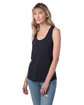 Alternative Ladies' Modal Tri-Blend Racer Tank black ModelQrt