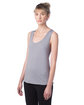 Alternative Ladies' Modal Tri-Blend Racer Tank nickel ModelQrt