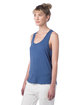 Alternative Ladies' Modal Tri-Blend Racer Tank heritage royal ModelQrt