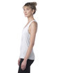 Alternative Ladies' Modal Tri-Blend Racer Tank white ModelSide