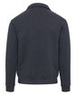 Jerzees Adult Super Sweats NuBlend Fleece Quarter-Zip Pullover black heather OFBack