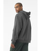 Bella + Canvas Unisex 10oz Hooded Pullover asphalt ModelBack