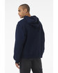 Bella + Canvas Unisex 10oz Hooded Pullover navy ModelBack