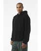 Bella + Canvas Unisex 10oz Hooded Pullover black ModelSide