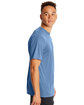 Hanes Adult Cool DRI with FreshIQ T-Shirt light blue ModelSide