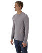 Hanes Unisex Cool-Dri Cotton Touch Long-Sleeve T-Shirt graphite ModelQrt