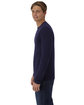 Hanes Unisex Cool-Dri Cotton Touch Long-Sleeve T-Shirt athletic navy ModelSide