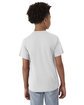 Hanes Youth Cool-Dri Cotton Touch T-Shirt white ModelBack