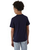 Hanes Youth Cool-Dri Cotton Touch T-Shirt athletic navy ModelBack