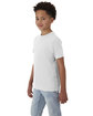 Hanes Youth Cool-Dri Cotton Touch T-Shirt white ModelQrt