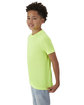 Hanes Youth Cool-Dri Cotton Touch T-Shirt safety green ModelQrt