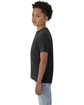 Hanes Youth Cool-Dri Cotton Touch T-Shirt black ModelSide