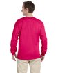 Fruit of the Loom Adult HD Cotton Long-Sleeve T-Shirt cyber pink ModelBack