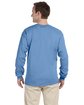 Fruit of the Loom Adult HD Cotton Long-Sleeve T-Shirt columbia blue ModelBack