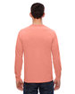 Fruit of the Loom Adult HD Cotton Long-Sleeve T-Shirt retro hthr coral ModelBack