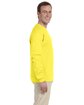 Fruit of the Loom Adult HD Cotton Long-Sleeve T-Shirt yellow ModelSide