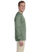 Fruit of the Loom Adult HD Cotton Long-Sleeve T-Shirt sagestone ModelSide