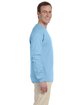Fruit of the Loom Adult HD Cotton Long-Sleeve T-Shirt light blue ModelSide