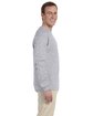Fruit of the Loom Adult HD Cotton Long-Sleeve T-Shirt athletic heather ModelSide