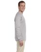 Fruit of the Loom Adult HD Cotton Long-Sleeve T-Shirt silver ModelSide