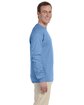 Fruit of the Loom Adult HD Cotton Long-Sleeve T-Shirt columbia blue ModelSide