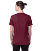 Hanes Unisex Perfect-T T-Shirt maroon ModelBack
