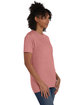 Hanes Unisex Perfect-T T-Shirt mauve heather ModelQrt