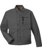 Dri Duck Men's Renegade Lifestyle Jacket charcoal OFFront