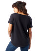 Alternative Ladies' Backstage T-Shirt black ModelBack