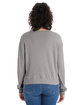 Alternative Ladies' Slouchy Sweatshirt smoke grey ModelBack