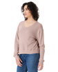 Alternative Ladies' Slouchy Sweatshirt vint faded pink ModelQrt