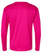 C2 Sport Unisex Performance Long Sleeve T-Shirt hot pink ModelBack