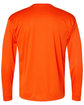 C2 Sport Unisex Performance Long Sleeve T-Shirt burnt orange ModelBack