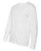 C2 Sport Unisex Performance Long Sleeve T-Shirt white ModelSide