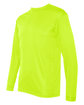 C2 Sport Unisex Performance Long Sleeve T-Shirt safety yellow ModelSide