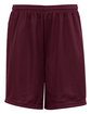 C2 Sport Unisex Mesh 7" Short maroon ModelBack