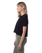 Alternative Ladies' Go-To Headliner Cropped T-Shirt black ModelSide