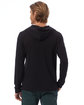Alternative Adult Keeper Vintage Jersey Hooded Pullover T-Shirt black ModelBack