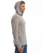 Alternative Adult Keeper Vintage Jersey Hooded Pullover T-Shirt smoke grey ModelSide