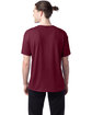 Hanes Unisex Ecosmart  T-Shirt maroon ModelBack