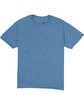Hanes Unisex Ecosmart  T-Shirt heather blue FlatFront