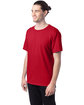 Hanes Unisex Ecosmart  T-Shirt deep red ModelQrt