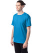 Hanes Unisex Ecosmart  T-Shirt teal ModelQrt